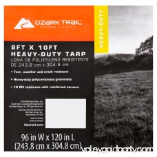 Ozark Trail Heavy-Duty Tarp, Silver/Brown 551488428